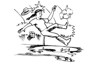 watch out for hazards