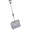 Rugg Lightweight 18" Poly Snow Shovel with Aluminum Handle