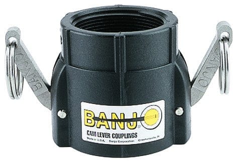 Banjo Cam Lever Couplings, Female Coupler x Female Thread