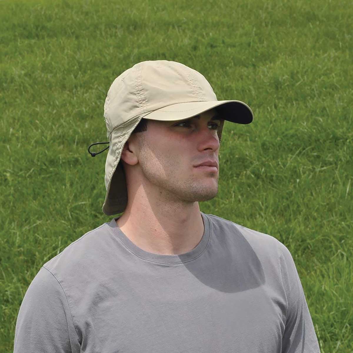 Unisex Sun Cap with Neck Guard