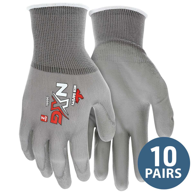 MEGUT1955L - MCR Safety® Large UltraTech® Nitrile Cut Resistant Gloves With Nitrile...