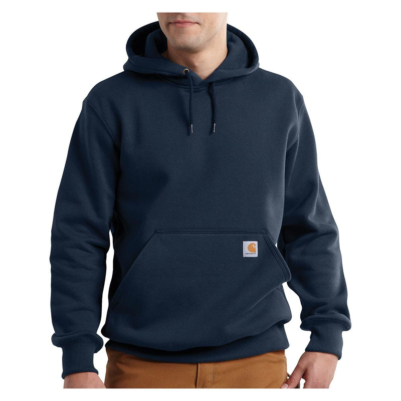Visitor Men's Heavyweight Sherpa Lined Thermal Hoodie Jacket, Navy, S at   Men's Clothing store