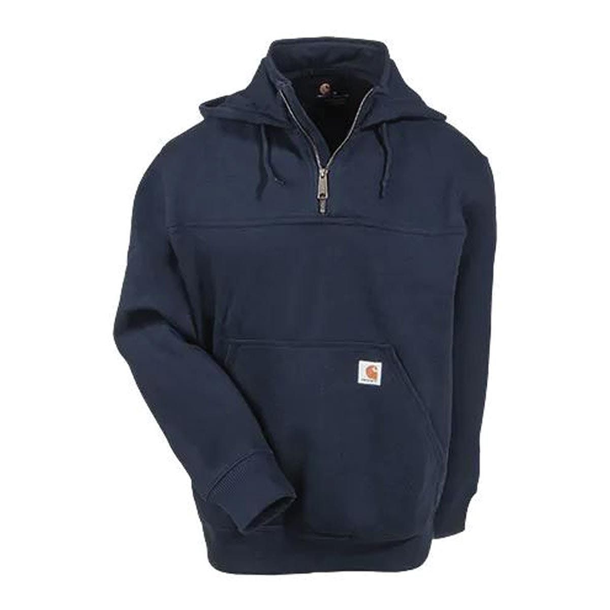 New Navy Carhartt Rain Defender Loose Fit Heavyweight Quarter Zip Sweatshirt
