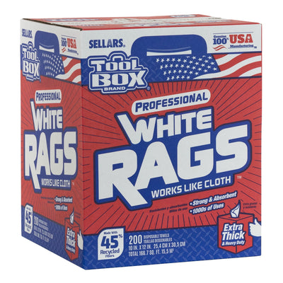 Sellars TOOLBOX Professional White Rags