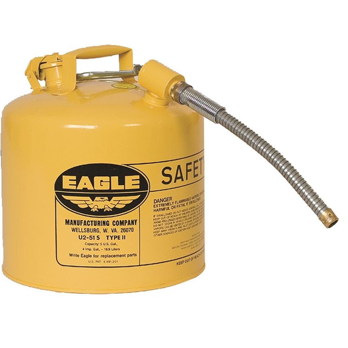 Eagle Type II Safety Fuel Can