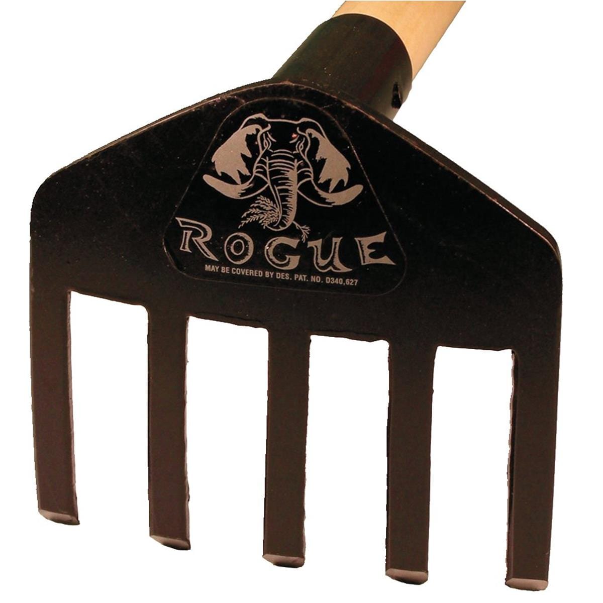 Rogue Tools No-Break Rake with Ash Handle