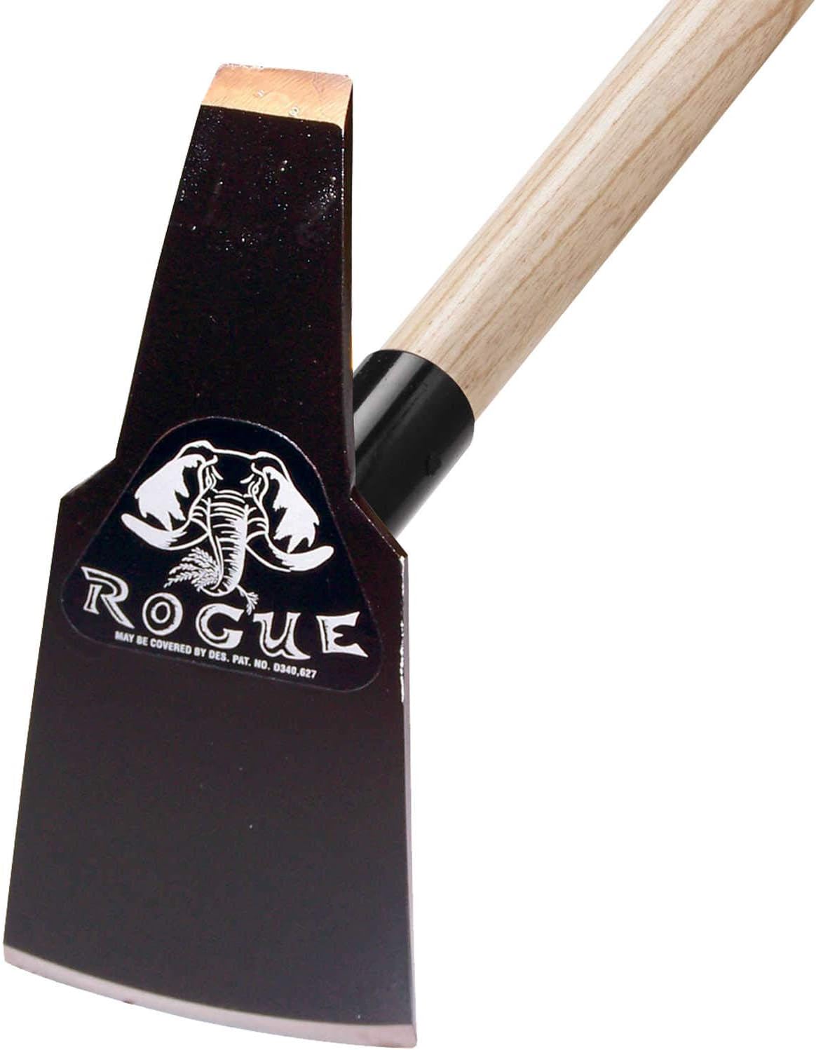 Rogue Tools 4" Mattock Hoe with Ash Handle