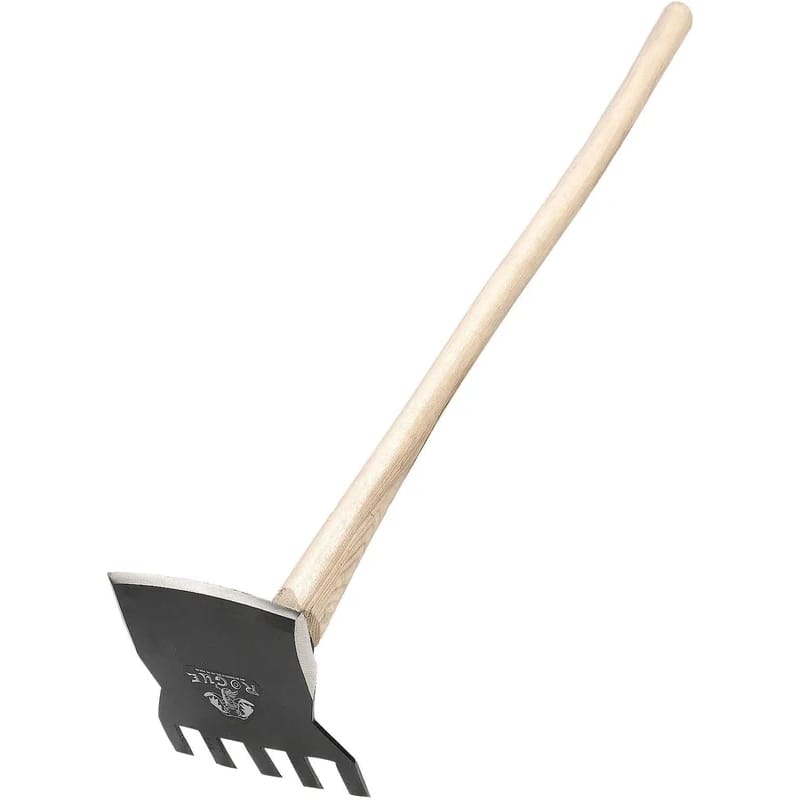 Rogue Tools Hoe Rake with Hickory Handle