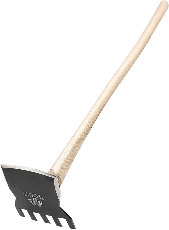 Rogue Tools Hoe Rake with Hickory Handle