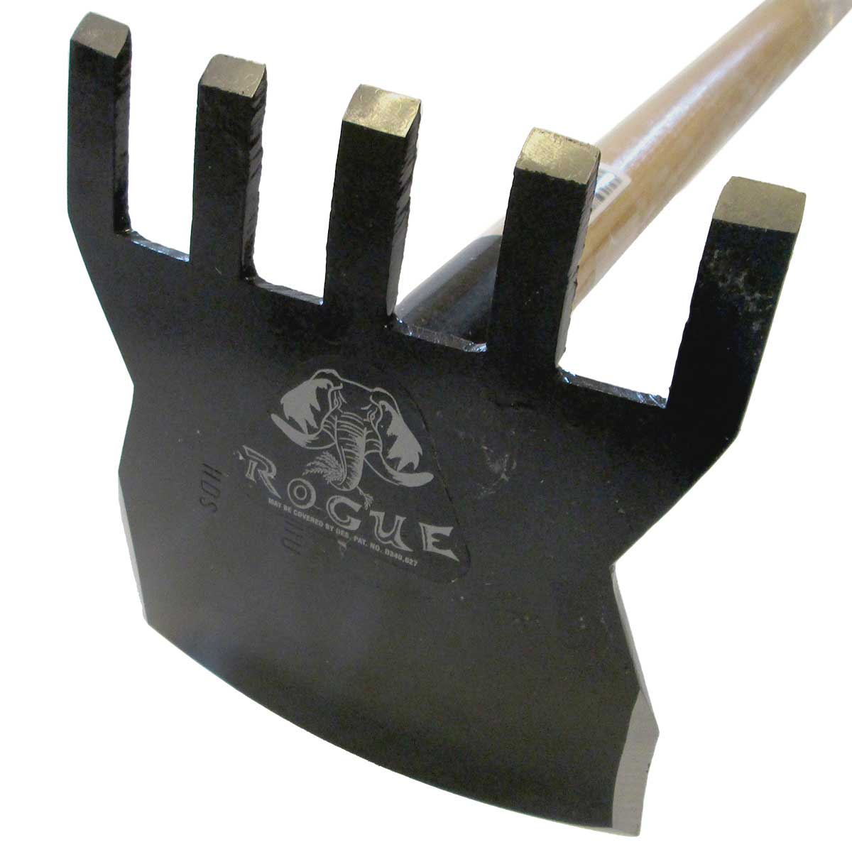 Rogue Tools Hoe Rake with Hickory Handle
