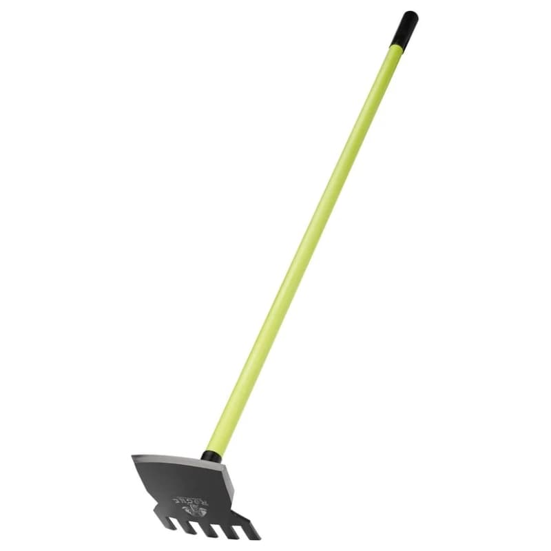 Rogue Tools No-Break Rake with Fiberglass Handle