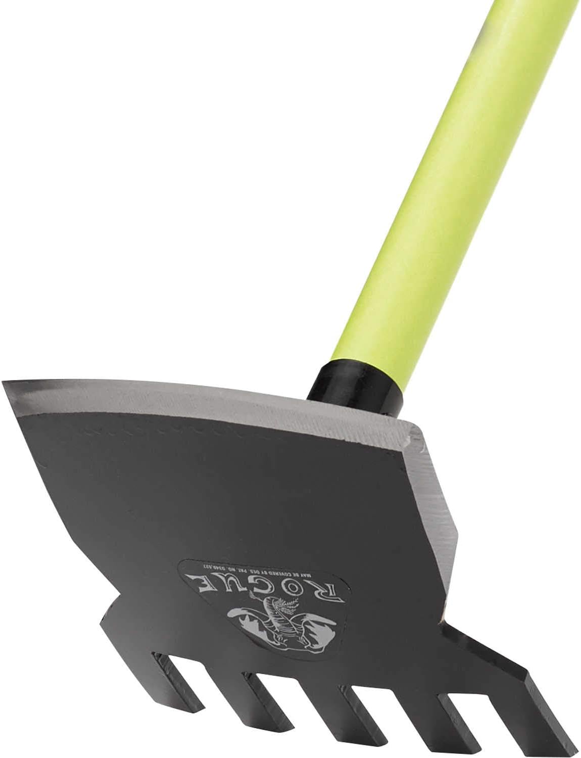 Rogue Tools Hoe Rake with Fiberglass Handle