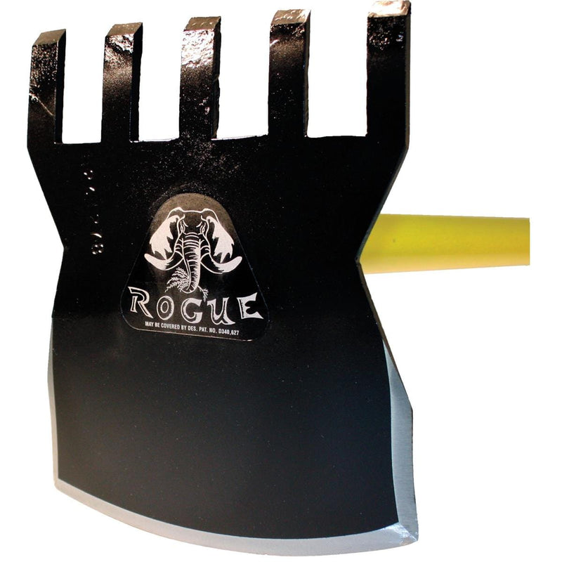 Rogue Tools Hoe Rake with Fiberglass Handle