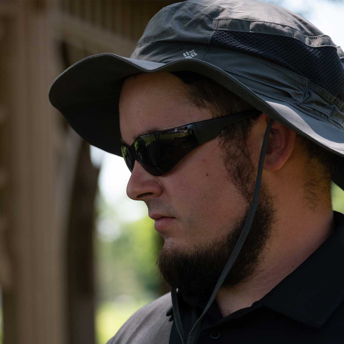 Gemplers Wraparound Safety Glasses In Use+++Gemplers Wraparound Safety Glasses In Use