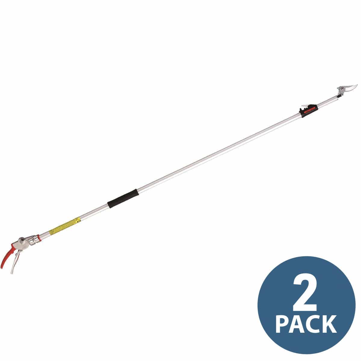 ARS  6 ft. - 10 ft. Telescoping LongReach Razor Edge Pruners | 2 Pack