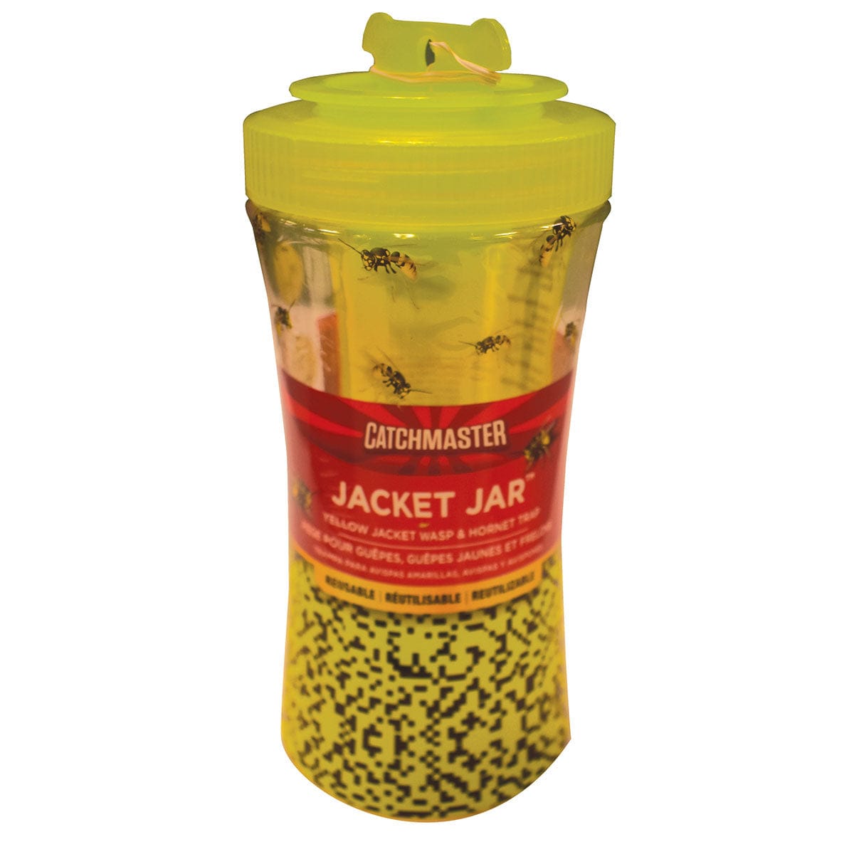 Catchmaster Jacket Jar Wasp, Yellow Jacket and Hornet Trap | 6 Pack