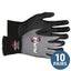 Ninja BNF with NFT Coating, 15 Gauge Nylon/Spandex Coated Glove | 10 Pair