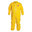 DuPont Tychem 2000 Coverall, Serged Seams, Collar, 12pk