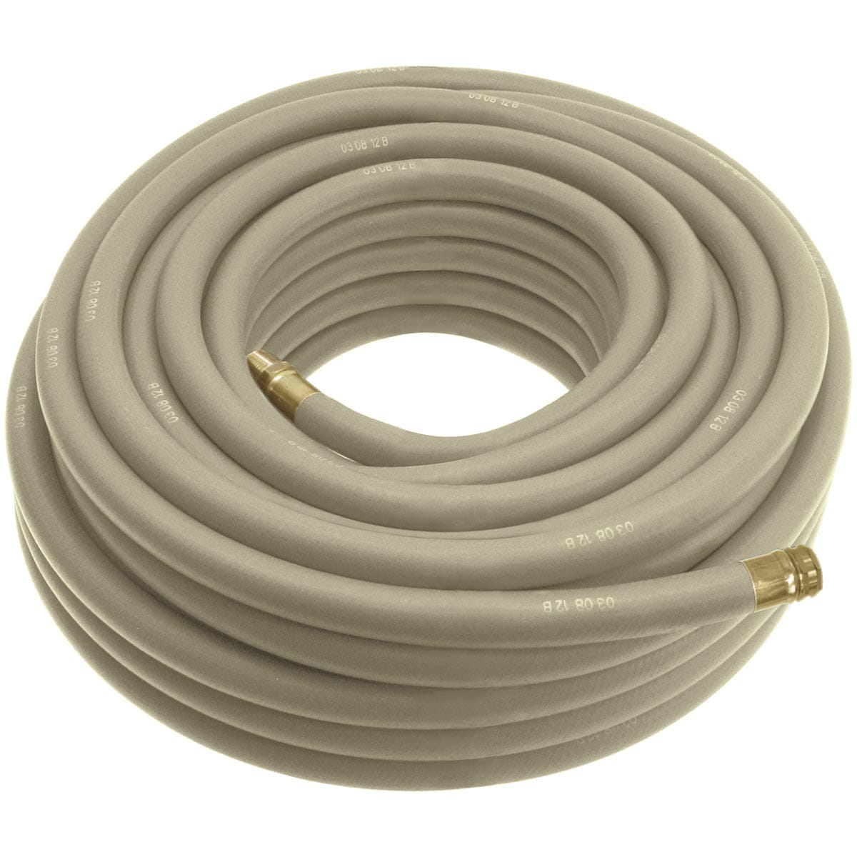 Super-duty water hose for large landscape projects and greenhouse operations. Lightweight and weather-resistant.