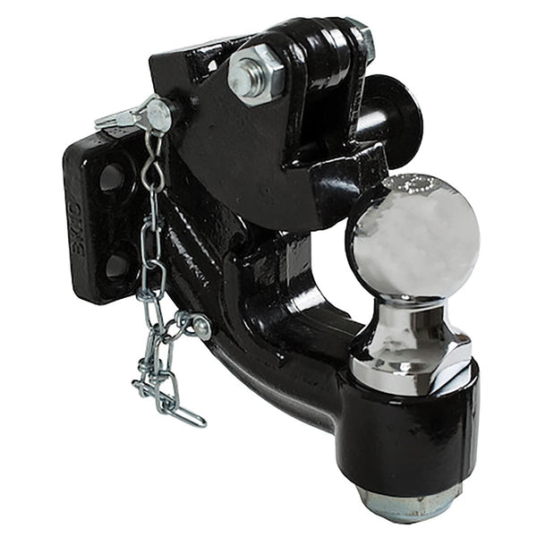 Receiver Mount Pintle Hook & 2-5/16 Ball Mount Combo 20,000lb for