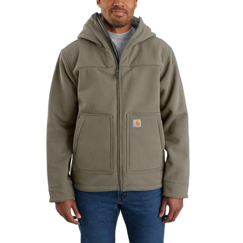 Carhartt Veste d'hiver Homme Super Dux Relaxed Fit Sherpa-Lined Active