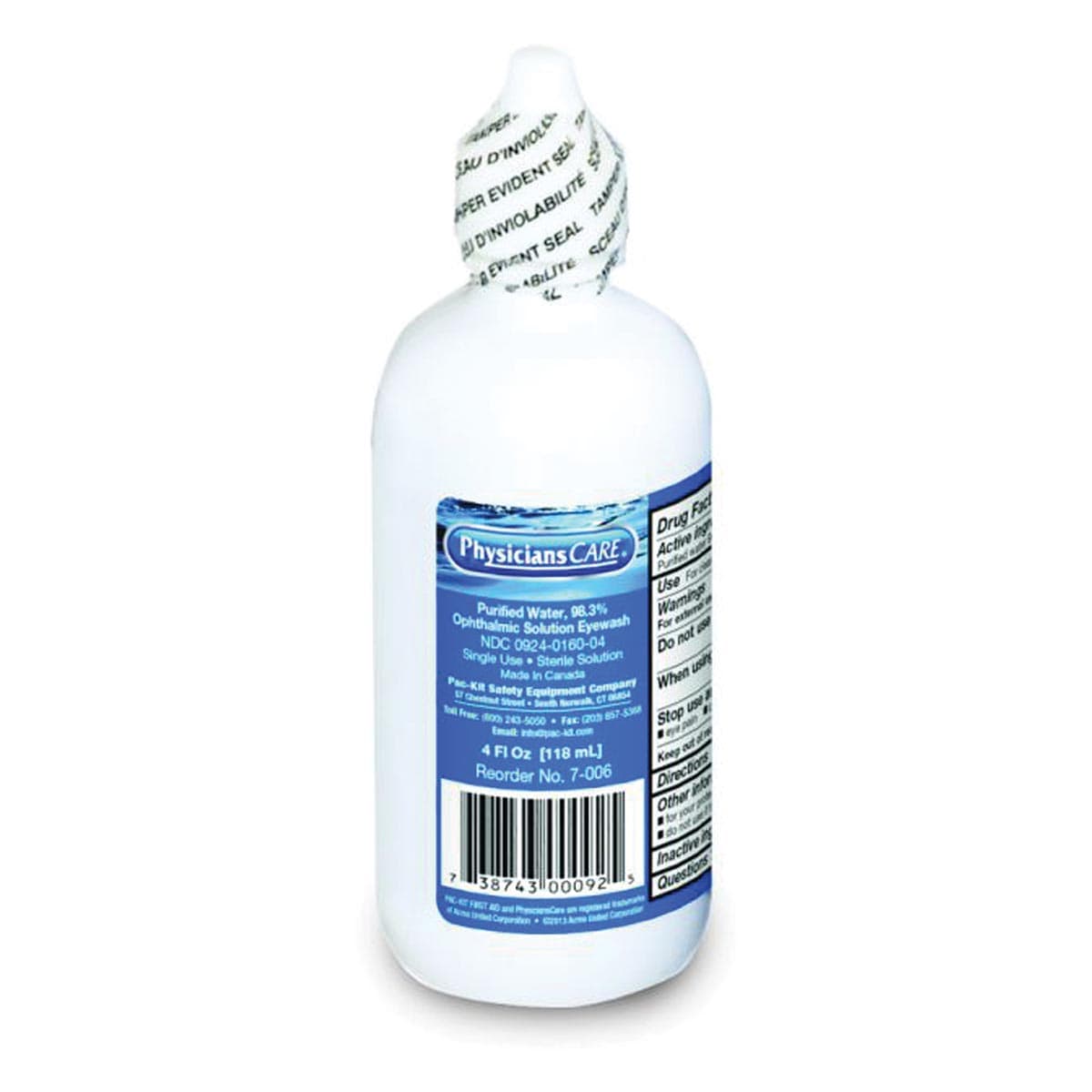4 oz. PhysiciansCare Eyewash Bottle