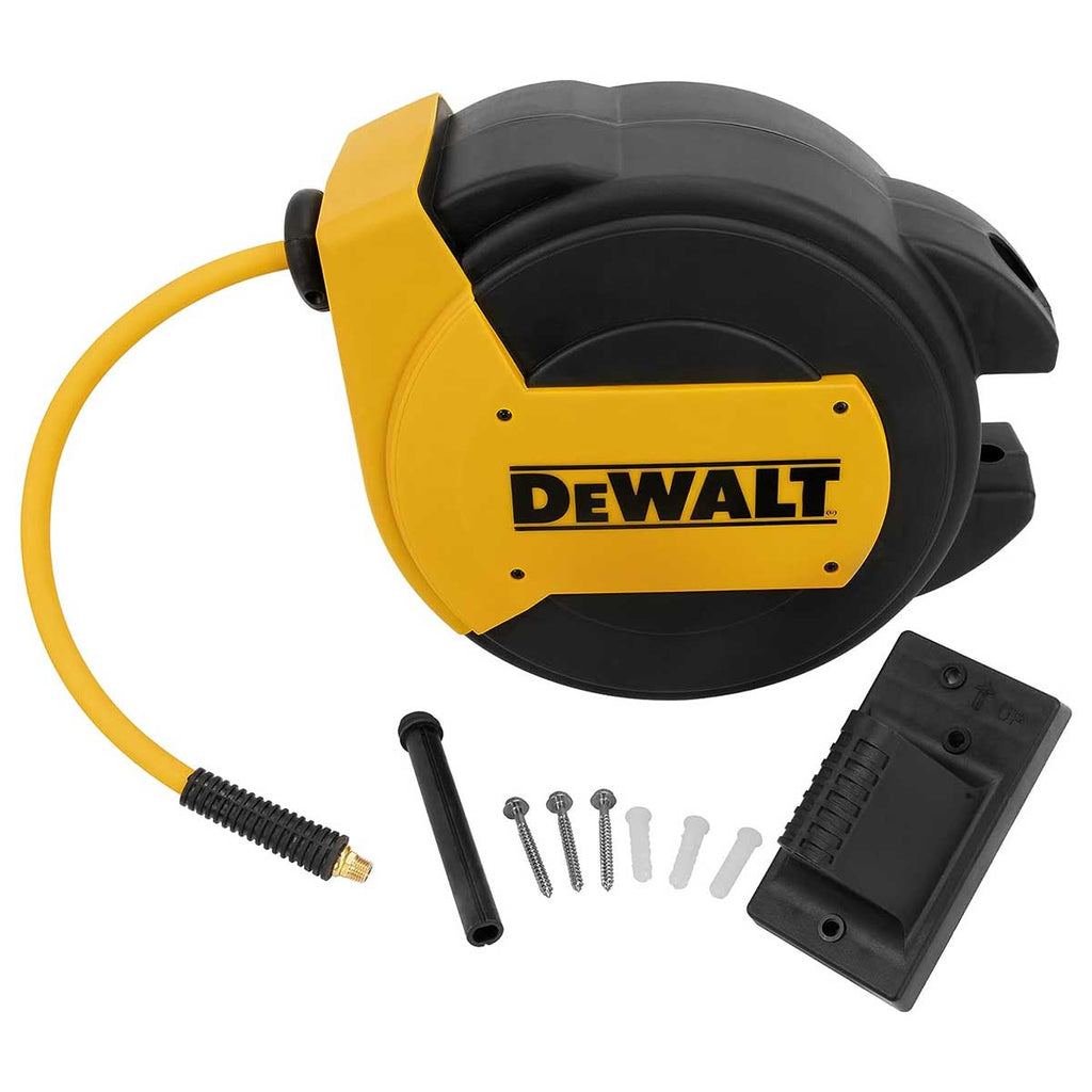 DEWALT Enclosed Hose Reel, 3/8" x 50'