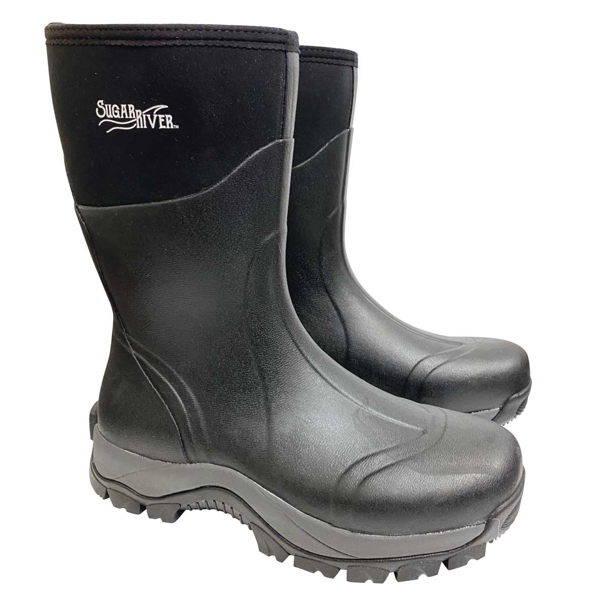 Black Sugar River by Gemplers 12" Plain Toe Chore Boots