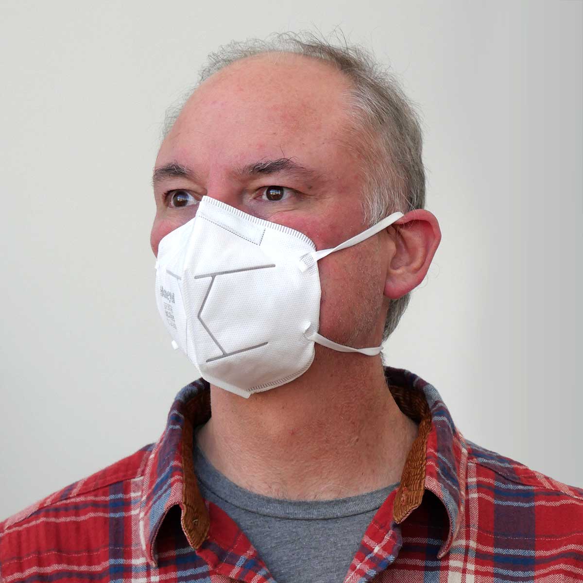 Honeywell DF300 N95 Flat Fold Disposable Respirators