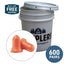 Gemplers BucKit -Honeywell Howard Leight MAXIMUM Earplugs 600 pr