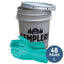 Gemplers 15-mil Unlined Chemical-Resistant Nitrile Gloves, Bucket of 48 Pair