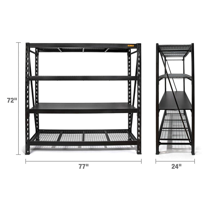 DeWalt 6-Foot Tall 4-Shelf Industrial Storage Rack