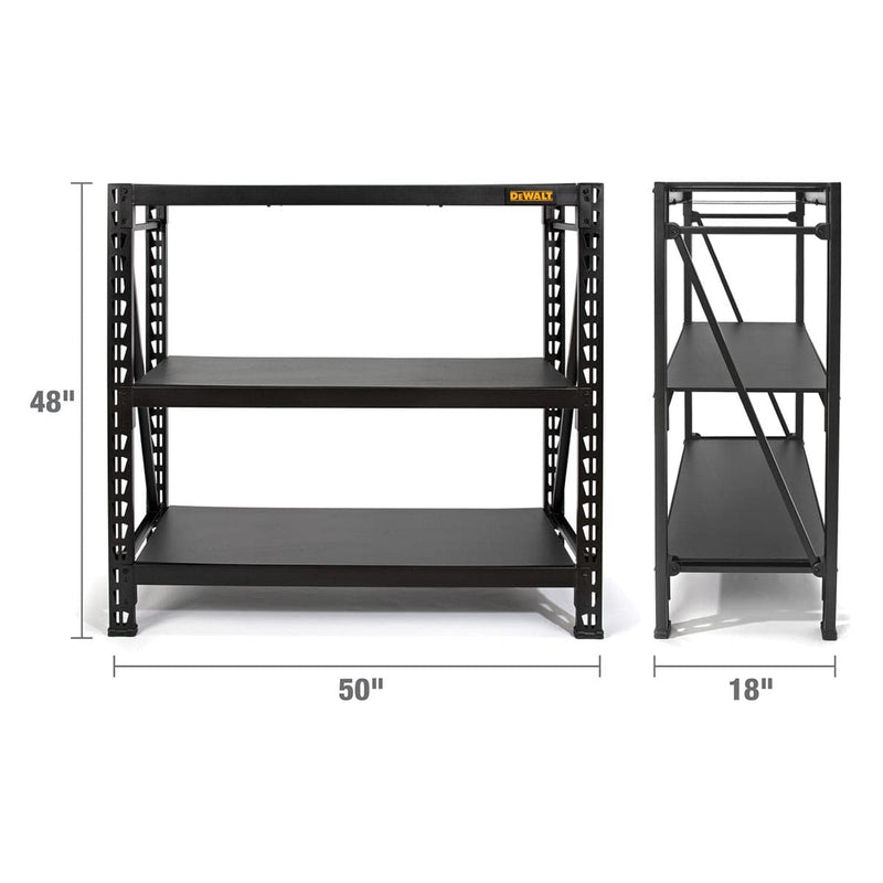 DEWALT 4-Foot Tall 3-Shelf Industrial Storage Rack