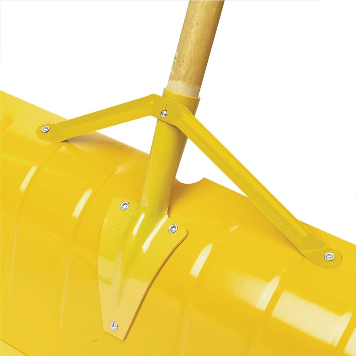 Yo-Ho 30" Heavy-Duty Aluminum Snow Pusher with Brace