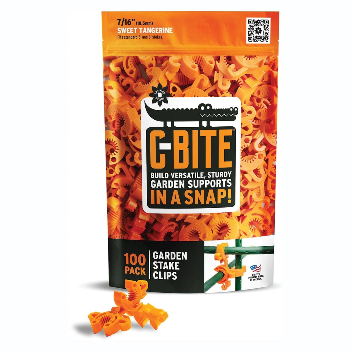 C-BITE Stake Clips, 10-12mm | 100 Pack