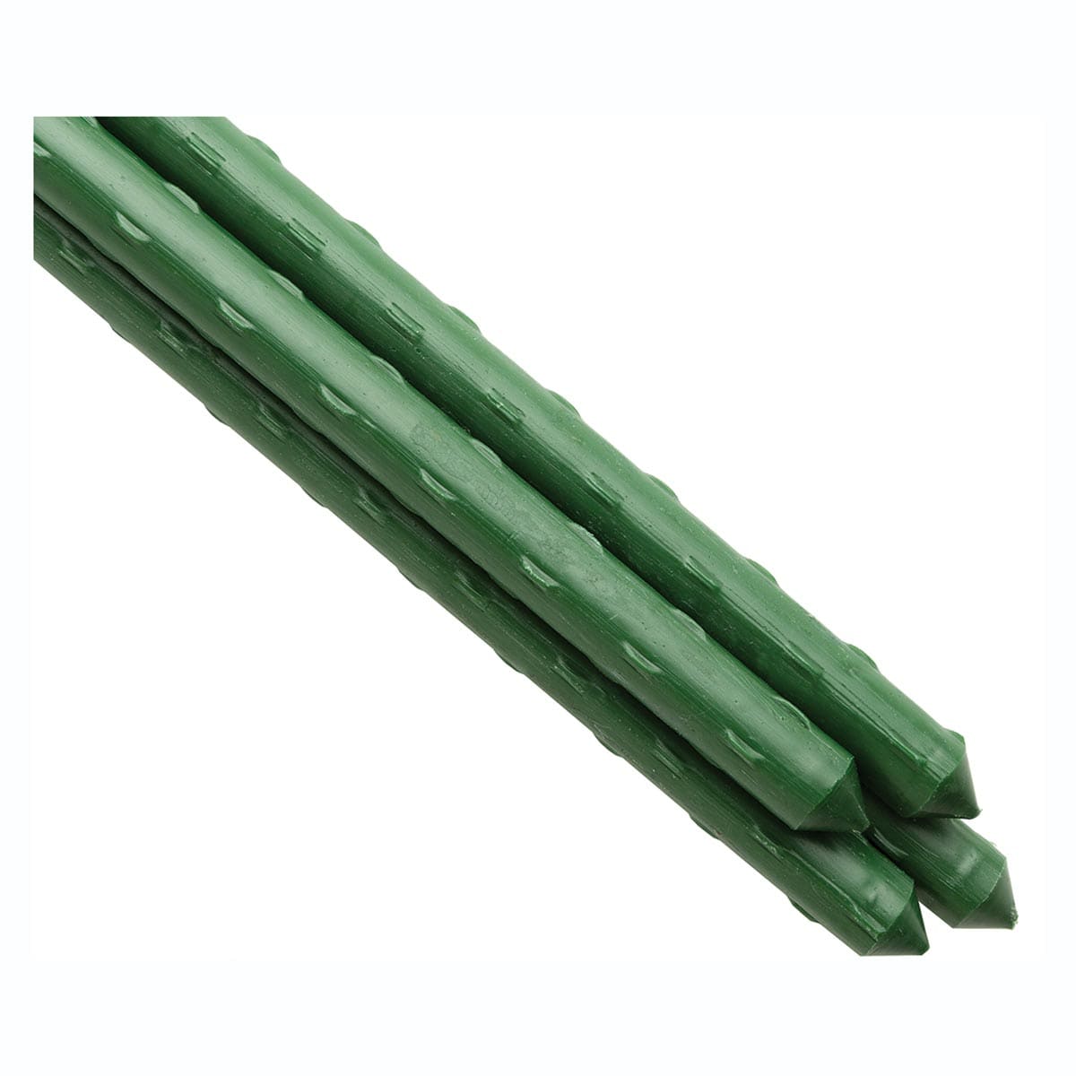 green plastic plant stakes (Bundles of 20/100) 5' x 7/16" Sturdy Steel Garden Stakes 20