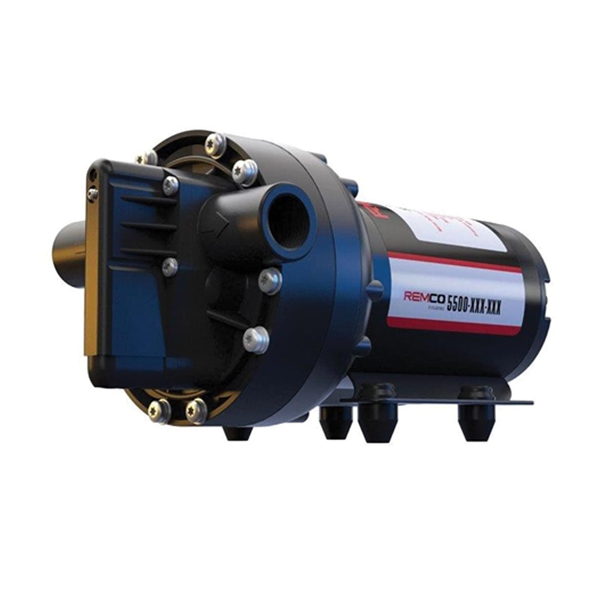 FNPT Threaded Remco Pump 5500 Series 5.3GPM, 60 PSI, Demand, 12V, 2-Pin Connector