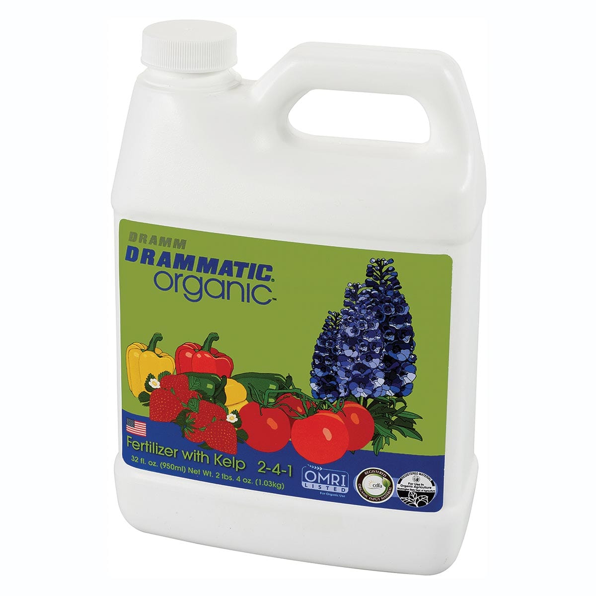 Drammatic® Organic Fish Fertilizer with Kelp (2-4-1)