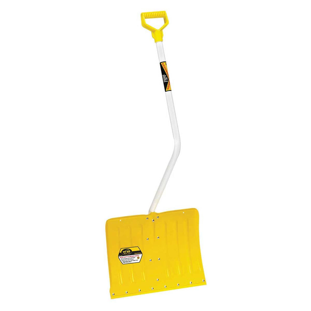 Yo-Ho 18" Ergonomic Heavy-Duty  Aluminum Snow Shovel