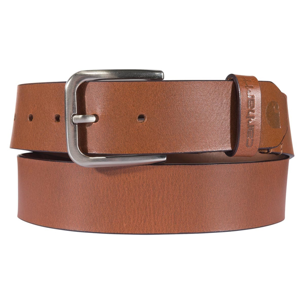 Brown Carhartt Rugged Flex Bridle Leather Belt