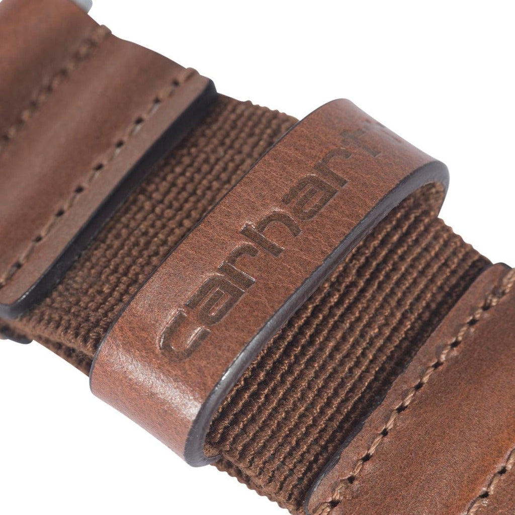 Brown Carhartt Rugged Flex Bridle Leather Belt