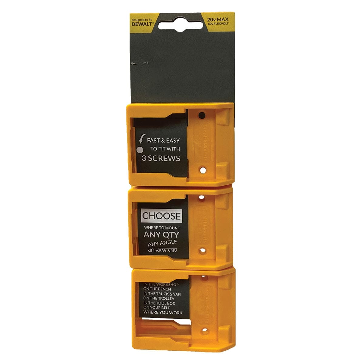 Stealthmounts Battery Mounts | 6 Pack