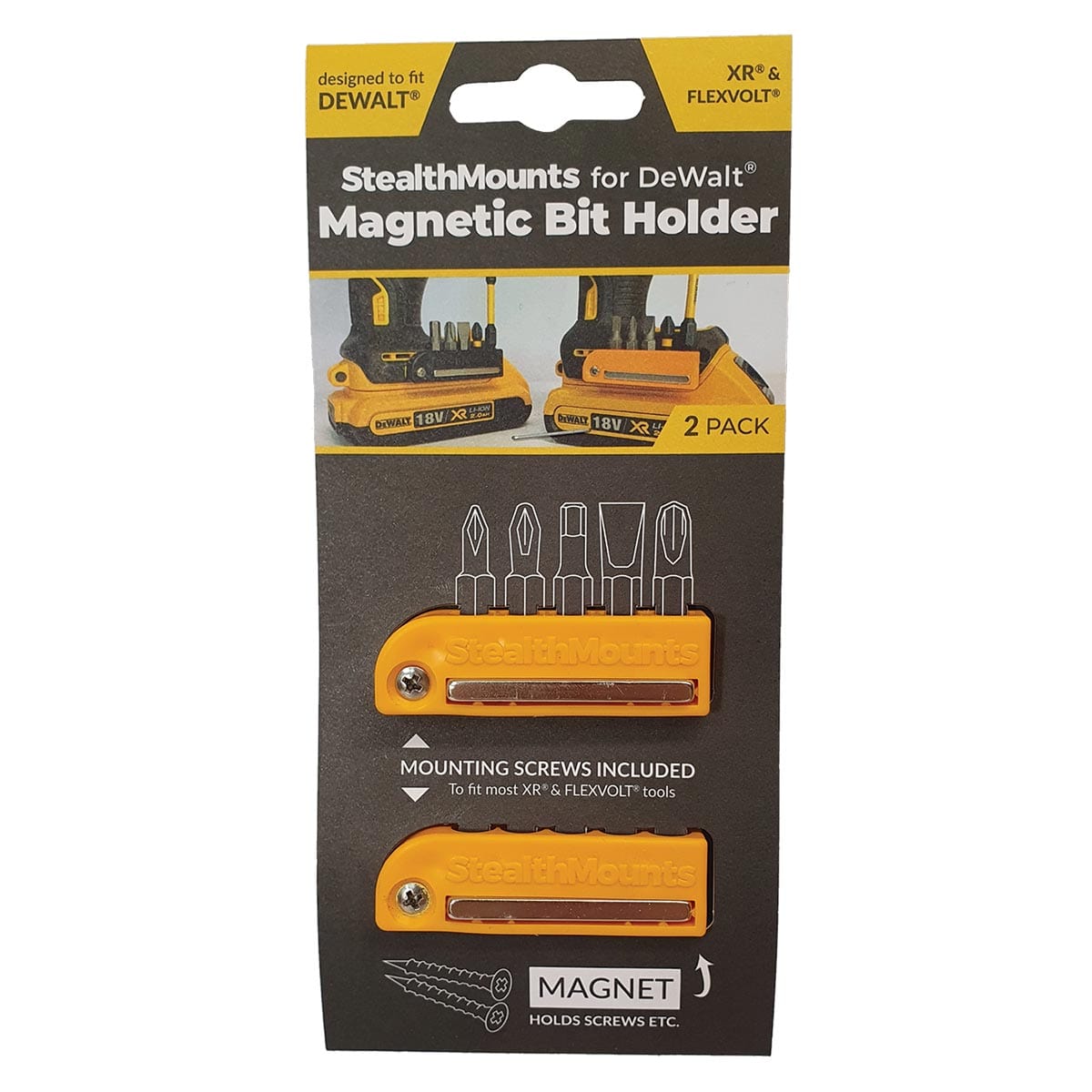 Stealthmounts Bit Holder | 2 Pack