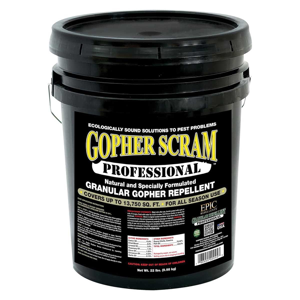 EPIC Repellents 22 lb. Gopher Scram Professional Repellent