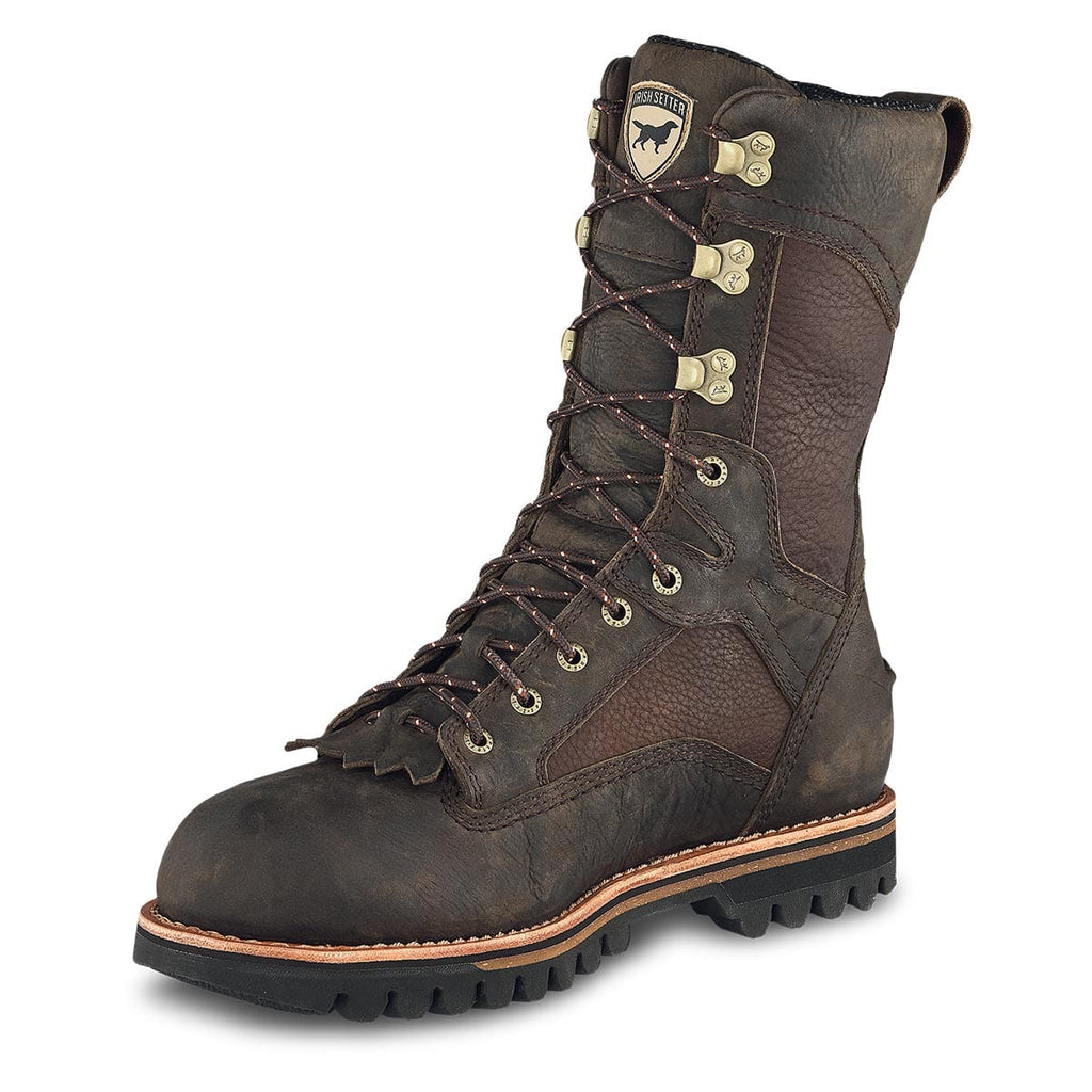 Brown Irish Setter Elk Tracker 12-inch Waterproof Leather 200G Boot