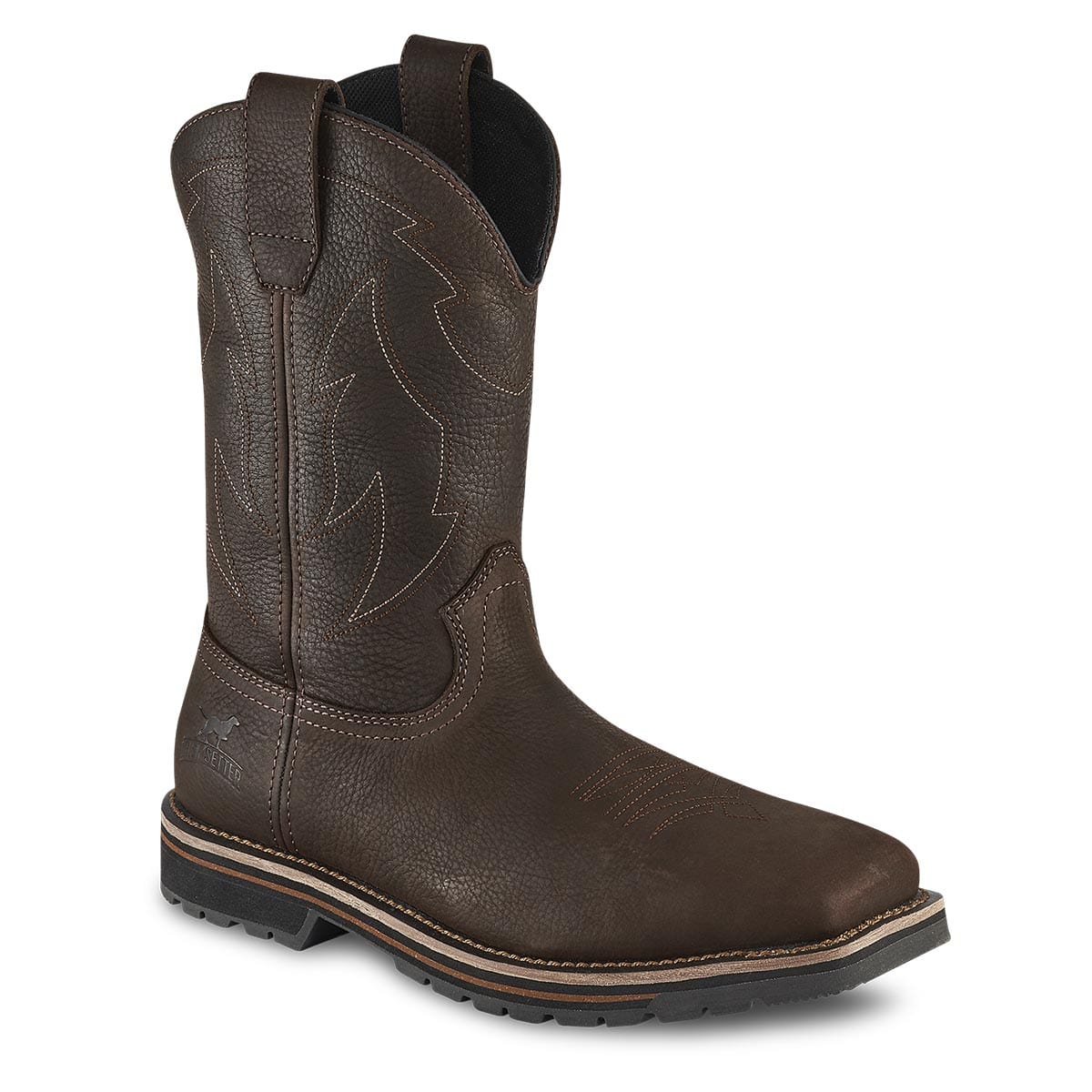 Dark Brown Irish Setter Kittson 11-inch Waterproof EH Pull-On Boots