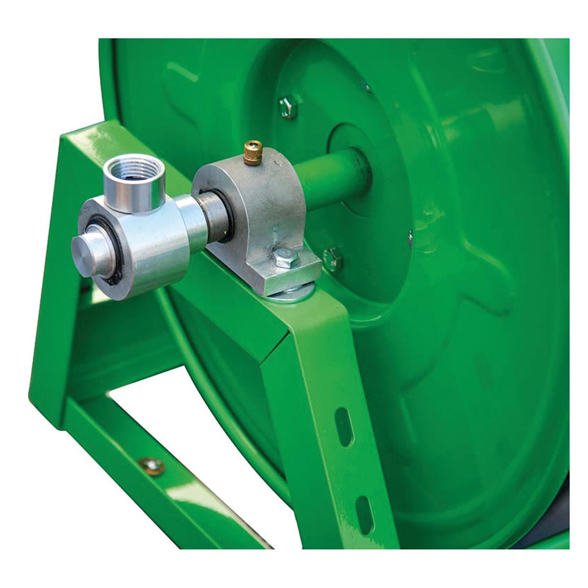 Underhill Hose Caddie Reel, Includes 10 ft. Blue Leader Hose