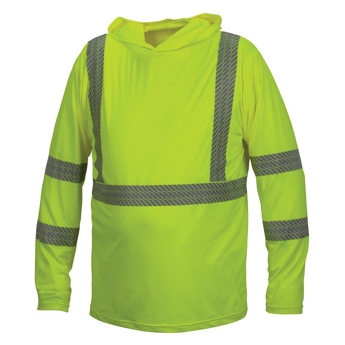 Brite Lime Pyramex ANSI Class 3 Moisture-Wicking Hi-Vis Hoodie