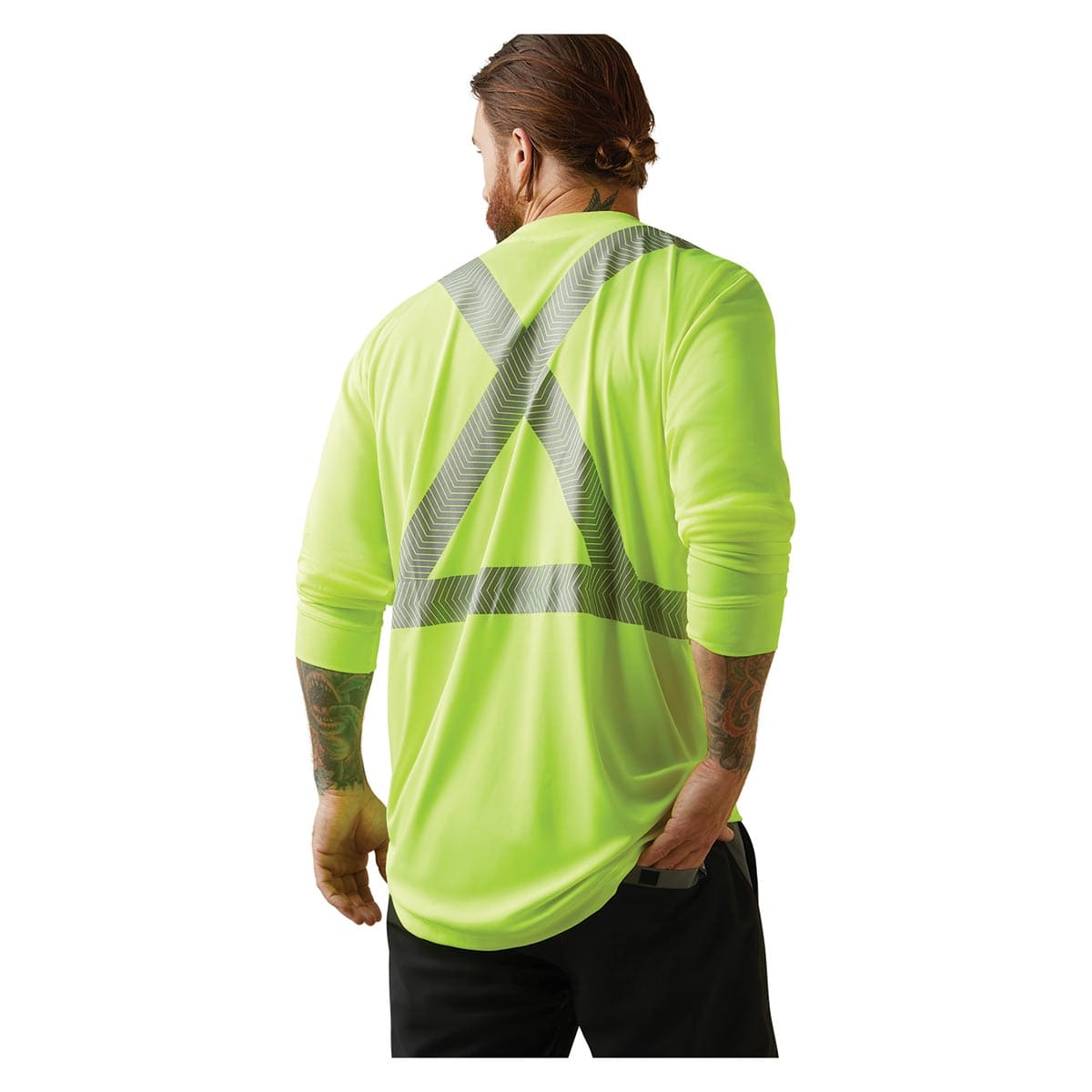 Ariat Rebar ANSI Class 2 Hi-Vis Long Sleeve T-Shirt
