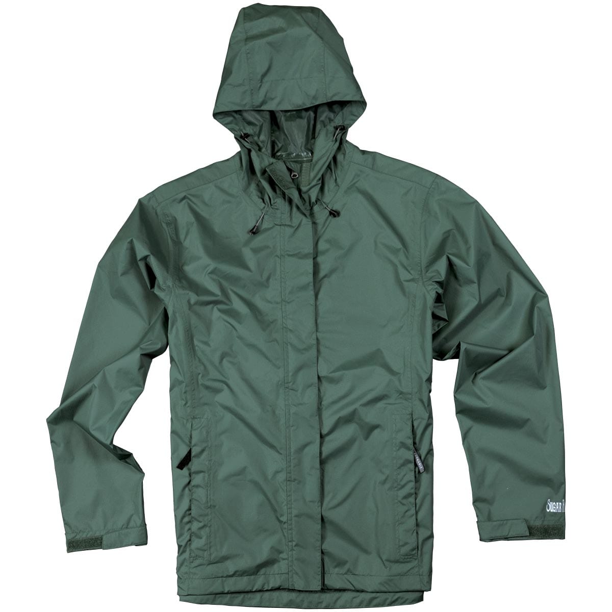 Green Sugar River by Gemplers Waterproof Packable Rain Jacket